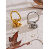 Lorelei Beaded Ring – Dainty & Stylish Jewelry | Huna Jewelry