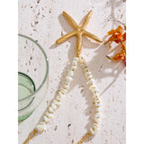 Aine Large Sea Star Pendant Necklace – Natural Shell Beads Jewelry | Huna Jewelry