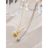 Estelle Shell & Pearl Pendant Necklace – Elegant & Timeless Jewelry | Huna Jewelry