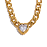 Annalisa Heart Pendant Necklace – Elegant and Timeless Jewelry | Huna Jewelry