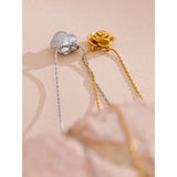 Annabeth Rose Pendant Necklace – Elegant 18K Gold Plated Jewelry | Huna Jewelry