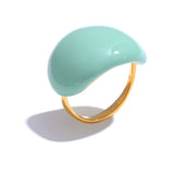 Heidi Candy Colored Ring – Vibrant & Trendy Statement Jewelry | Huna Jewelry