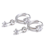 Lumi Crystal Drop Earrings – Delicate & Elegant Jewelry | Huna Jewelry