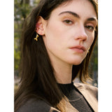 Elora Mermaid Tail Cuff Earring – Non-Pierced, Unique & Stylish | Huna Jewelry