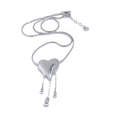 Carmen Bleeding Heart Pendant Necklace – Unique & Waterproof Jewelry | Huna Jewelry