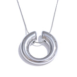 Maren Round Pendant Necklace – Minimalist & Modern Piece | Huna Jewelry