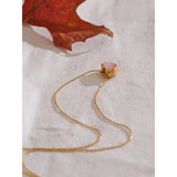 Lala Heart Pendant Necklace – Dainty Pink Romantic Jewelry | Huna Jewelry