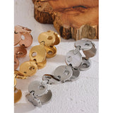 Micah Round Link Bracelet – Waterproof Heavy Unisex Jewelry | Huna Jewelry