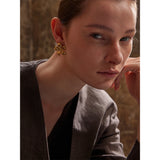 Idalia Flower Stud Earrings – Hypoallergenic & Elegant Jewelry | Huna Jewelry