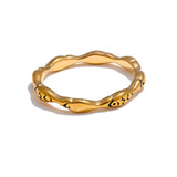 Hadlee Ocean Wave Fish Ring – Nature-Inspired & Trendy Jewelry | Huna Jewelry