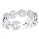 Micah Round Link Bracelet – Waterproof Heavy Unisex Jewelry | Huna Jewelry