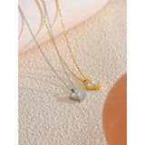 Natural Shell Heart Necklace – Elegant & Timeless | Huna Jewelry