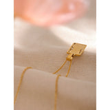 Anastasia Body Sculpture Necklace – Unique Gold Statement Jewelry | Huna Jewelry