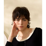Fatima Pearl Beaded Necklace – Classic & Elegant Everyday Jewelry | Huna Jewelry