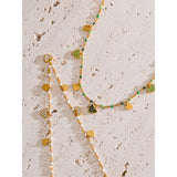 Ella Heart Drop Necklace – Dainty & Waterproof Jewelry for Women | Huna Jewelry