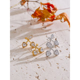 Frances Cherry Stud Earrings – Cute & Shiny Fashion Jewelry | Huna Jewelry