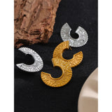Noemi C-Shaped Earrings – Vintage & Tarnish-Resistant Statement Jewelry | Huna Jewelry