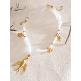 Hilda Swallow Pendant  Lace Necklace – Nature Inspired Dainty Jewelry | Huna Jewelry