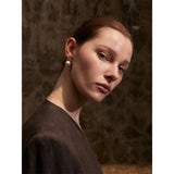 Brielle Pearl Earrings – Classic, Elegant & Timeless Jewelry | Huna Jewelry