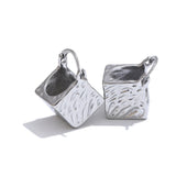 Jemima Square Earrings – Modern Water-Resistant Jewelry | Huna Jewelry