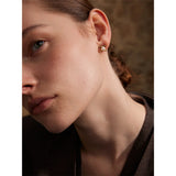 Lana Pearl Bow Earrings – Elegant & Trendy Jewelry for Women | Huna Jewelry