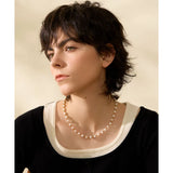 Fatima Pearl Beaded Necklace – Classic & Elegant Everyday Jewelry | Huna Jewelry