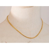 Ora Square Chain Necklace – Minimalist Polished Jewelry for Women | Huna Jewelry