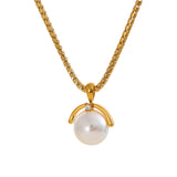 Messody Pearl Pendant Necklace – Classic & Elegant Jewelry | Huna Jewelry