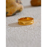 Josie Minimalist Ring – Simple & Elegant Carved Jewelry | Huna Jewelry