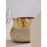 Vega Conch Stud Earrings – Unique & Stylish Sea Shell Jewelry | Huna Jewelry