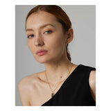 Skylar Moon Pendant Necklace – Waterproof Rectangle Charm Jewelry | Huna Jewelry