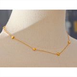 Stephanie Heart Pendant Necklace – Delicate & Chic Jewelry for Women | Huna Jewelry