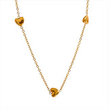 Stephanie Heart Pendant Necklace – Delicate & Chic Jewelry for Women | Huna Jewelry