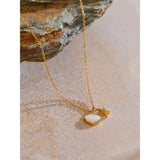 Summer Starfish & Shell Pendant Necklace – Dainty Beach Jewelry | Huna Jewelry