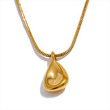 Susan Geometric Pendant Necklace – Minimalist & Waterproof Jewelry | Huna Jewelry