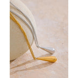 Sydney Waterdrop Pendant Necklace – Long & Minimalist Jewelry | Huna Jewelry