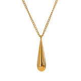 Sydney Waterdrop Pendant Necklace – Long & Minimalist Jewelry | Huna Jewelry