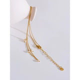 Tabitha Pearl Link Chain Necklace – Elegant Freshwater Jewelry | Huna Jewelry