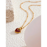 Teagan Heart Pendant Necklace – Dainty & Romantic Jewelry Gift | Huna Jewelry