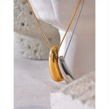 Tina Minimalist Pendant Necklace – Sleek & Modern Jewelry | Huna Jewelry