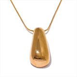 Tina Minimalist Pendant Necklace – Sleek & Modern Jewelry | Huna Jewelry