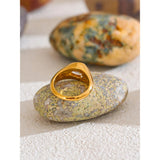 Tyler Waterdrop Ring – Shiny Cubic Zirconia Statement Jewelry | Huna Jewelry