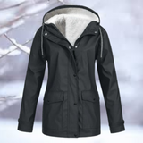 Women's Waterproof Winter Jacket with Hood - Stylish, Warm, and Weather-Resistant Outerwear for Cold Conditions