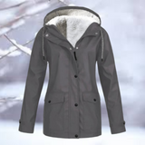 Women's Waterproof Winter Jacket with Hood - Stylish, Warm, and Weather-Resistant Outerwear for Cold Conditions