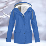 Women's Waterproof Winter Jacket with Hood - Stylish, Warm, and Weather-Resistant Outerwear for Cold Conditions