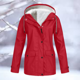 Women's Waterproof Winter Jacket with Hood - Stylish, Warm, and Weather-Resistant Outerwear for Cold Conditions