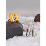 Valarie Cylinder Cuff Ring – Modern Double Band Waterproof Jewelry | Huna Jewelry