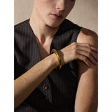 Vangie Bold Silhouette Cuff – Smooth & Striking | Huna Jewelry