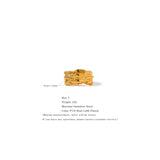 Vera Geometric Wide Band Ring – Textured Waterproof Statement Jewelry | Huna Jewelry