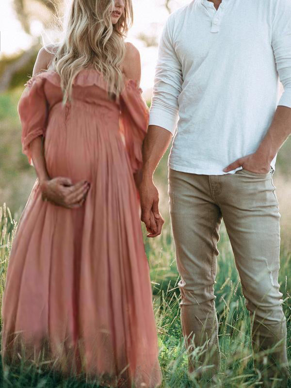 The Fleur – Women's Maternity Maxi Dress | Huna